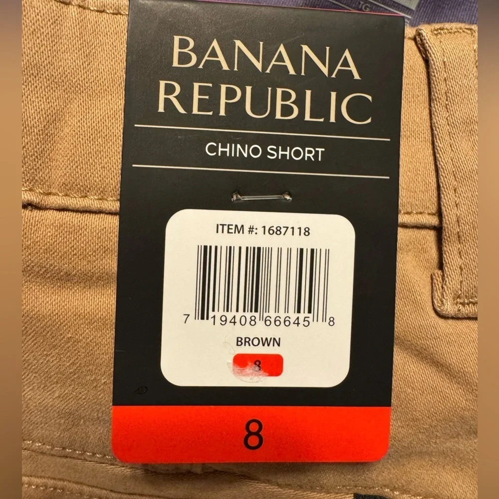 Banana Rebublic Chino Shorts size 8